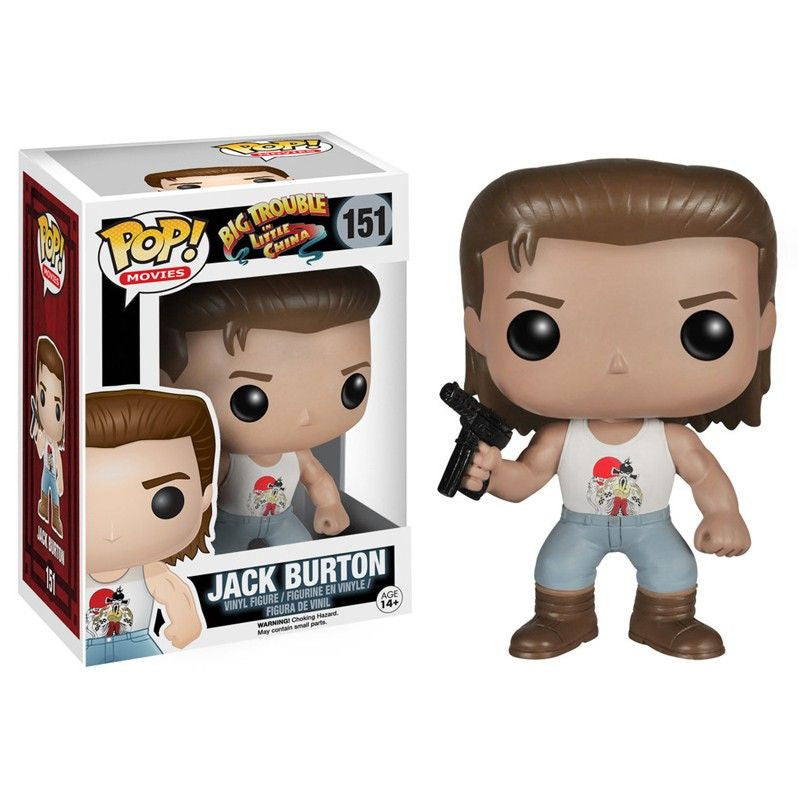 Movies Pop! Vinyl Figure Jack Burton [Big Trouble in Little China] - Fugitive Toys