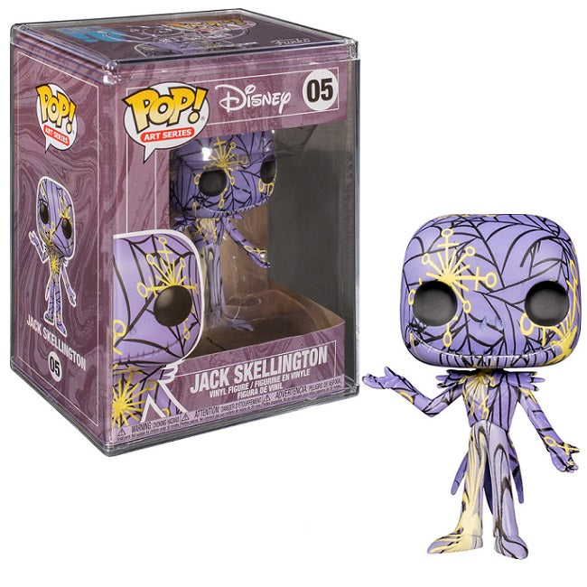 Disney NBC Pop! Vinyl Artist Series Jack Skellington w/Case [05] - Fugitive Toys