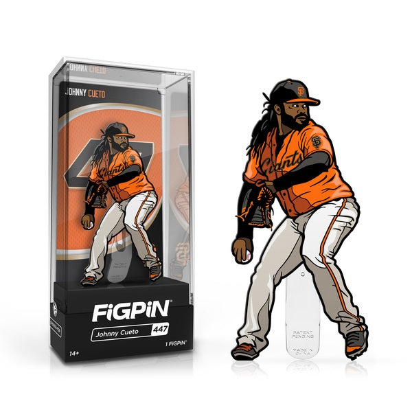 MLB San Francisco Giants FiGPiN Enamel Pin Johnny Cueto [447] - Fugitive Toys