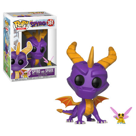 Spyro Pop! Vinyl Figure Spyro and Sparx [361] - Fugitive Toys