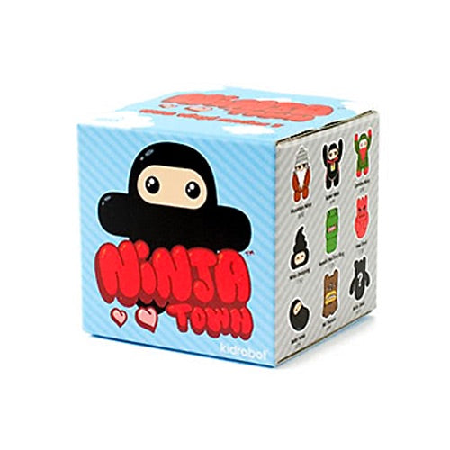 Kidrobot x Shawnimals Ninja Town Wee Vinyl Series 1: (1 Blind Box) - Fugitive Toys