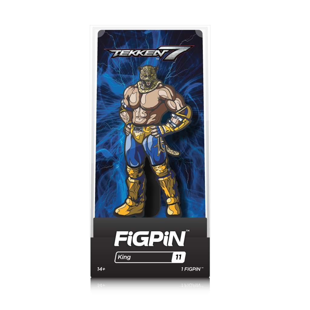 Tekken 7: FiGPiN Enamel Pin King [11] - Fugitive Toys