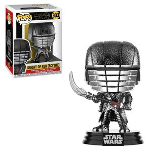 Star Wars Pop! Vinyl Figure Knight of Ren (Scythe) (Hematite Chrome) [333] - Fugitive Toys