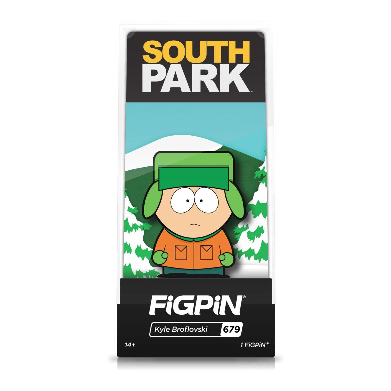 South Park: FiGPiN Enamel Pin Kyle Broflovski [679] - Fugitive Toys