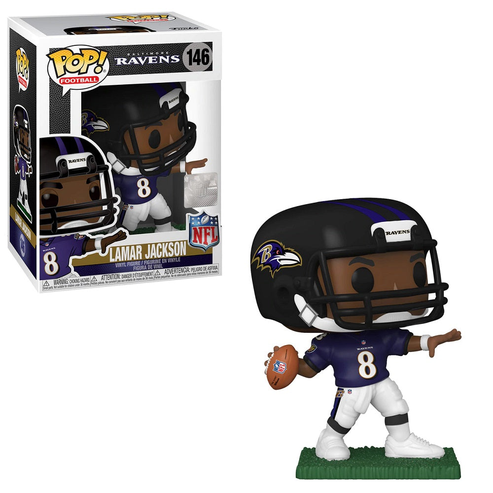 NFL Pop! Vinyl Figure Lamar Jackson (Baltimore Ravens) [146] - Fugitive Toys