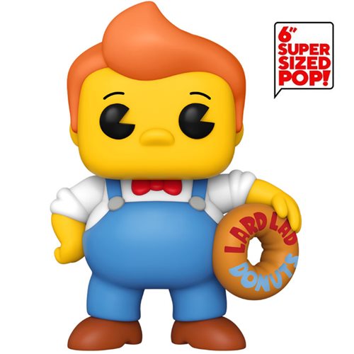 The Simpsons Pop! Vinyl Figure Lard Lad [6-Inch] [906] - Fugitive Toys