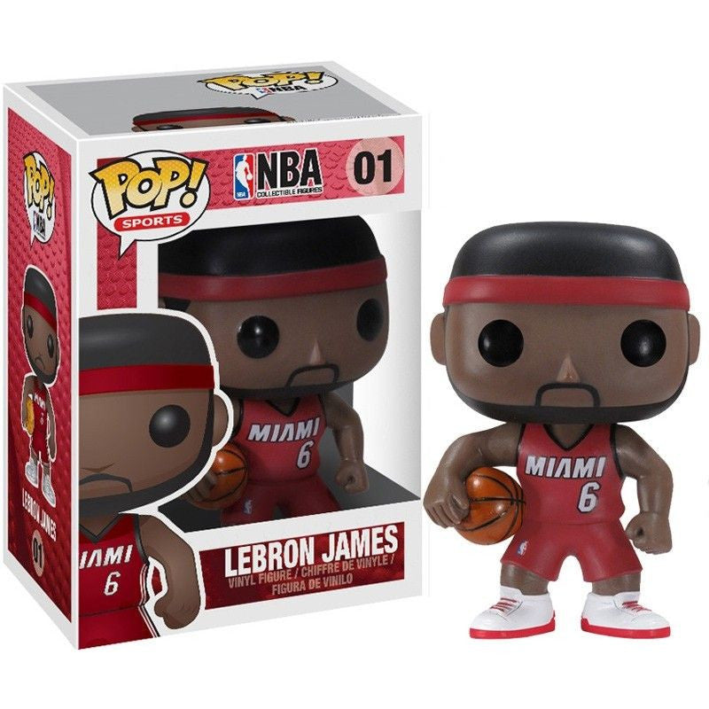 NBA Series 1 Pop! Vinyl Figure Lebron James [01] - Fugitive Toys