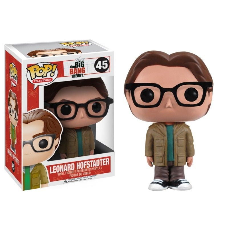 The Big Bang Theory Pop! Vinyl Figure Leonard Hofstadter [45] - Fugitive Toys