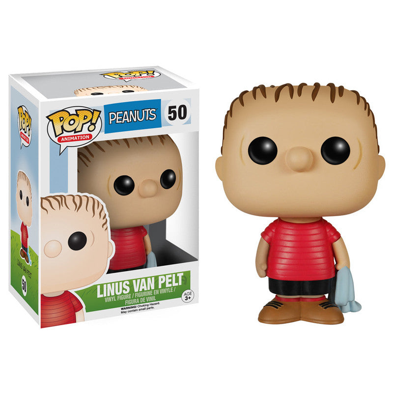 Peanuts Pop! Vinyl Figure Linus Van Pelt [50] - Fugitive Toys