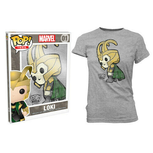 Pop! Tees Marvel Loki [01] Women's - S - Fugitive Toys