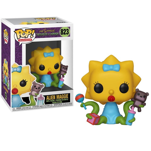 Simpsons Pop! Vinyl Figure Alien Maggie [823] - Fugitive Toys