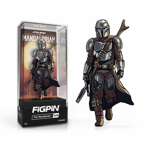 Star Wars The Mandalorian: FiGPiN Enamel Pin Mando [508] - Fugitive Toys