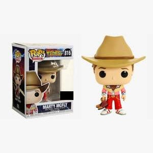 Back To The Future Pop! Vinyl Figure Marty McFly (Cowboy) [816] - Fugitive Toys