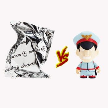 Street Fighter x Kidrobot Mini Figure 2 Pack: M. Bison - Fugitive Toys