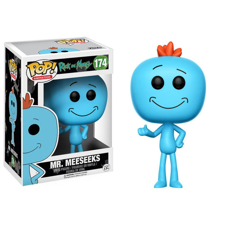 Rick and Morty Pop! Vinyl Figure Mr. Meeseeks [174] - Fugitive Toys