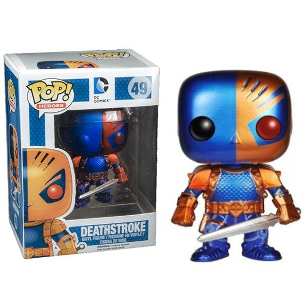 DC Universe Pop! Vinyl Figure Metallic Deathstroke [49] - Fugitive Toys