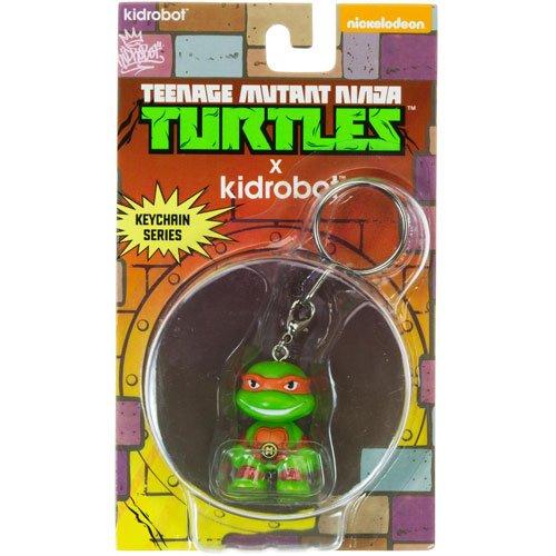 Kidrobot x Teenage Mutant Ninja Turtles Keychain Series - Michelangelo - Fugitive Toys