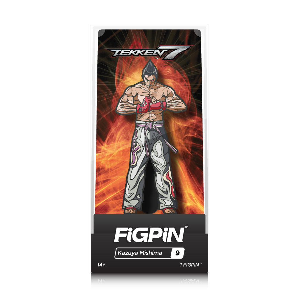 Tekken 7: FiGPiN Enamel Pin Kazuya Mishima [9] - Fugitive Toys