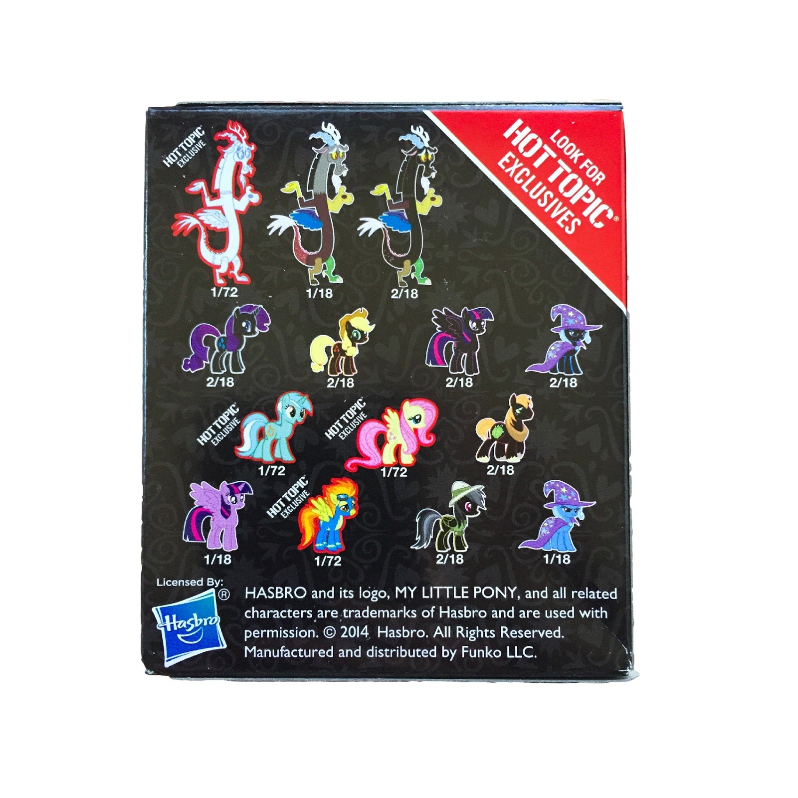 My Little Pony Series 2 Mystery Minis [Hot Topic Exclusive]: (1 Blind Box) - Fugitive Toys