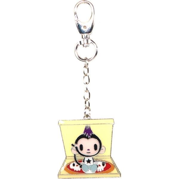 Tokidoki Buffet Maxx Pizza Keychain - Fugitive Toys