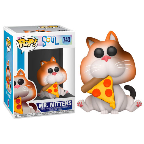 Disney Pixar Soul Pop! Vinyl Figure Mr. Mittens [743] - Fugitive Toys