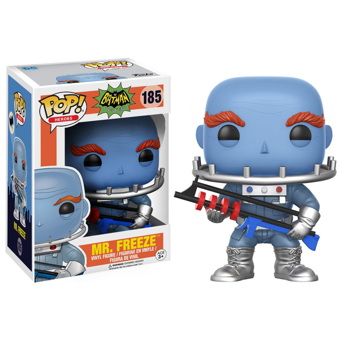 1960's Classic Batman Pop! Vinyl Figure Mr. Freeze 1966 - Fugitive Toys