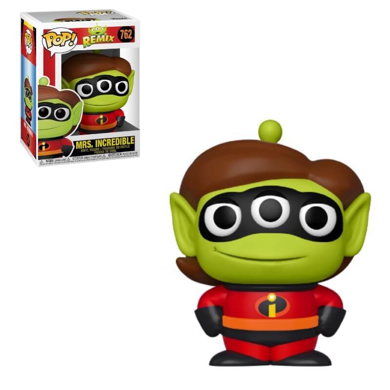 Disney Pixar Alien Remix Pop! Vinyl Figure Mrs. Incredible [762] - Fugitive Toys