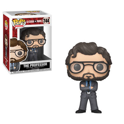 La Casa De Papel Pop! Vinyl Figure The Professor [744] - Fugitive Toys