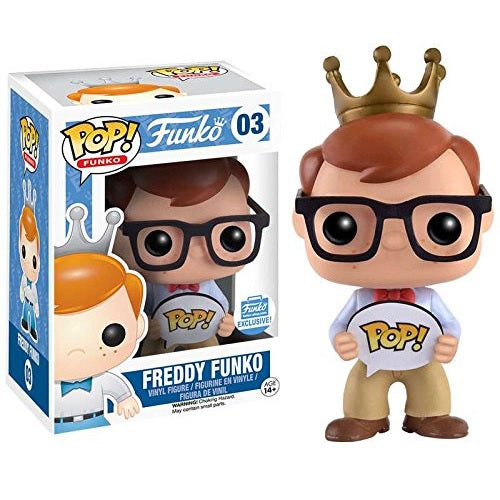 Freddy Funko Pop! Vinyl Figure Nerd [03] - Fugitive Toys