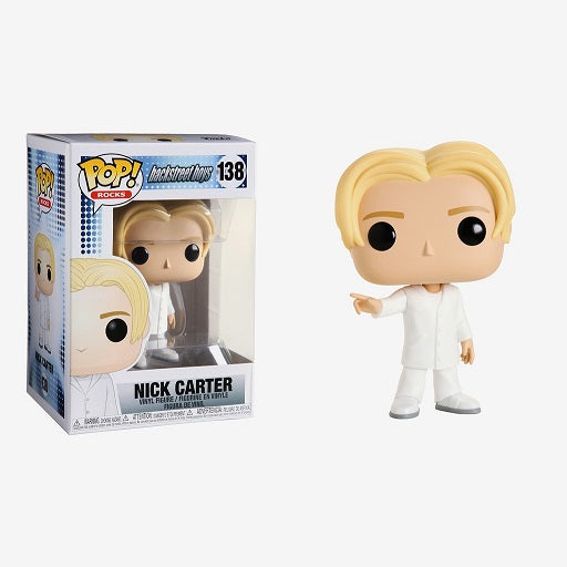 Rocks Pop! Vinyl Figure Nick Carter [Backstreet Boys] [138] - Fugitive Toys