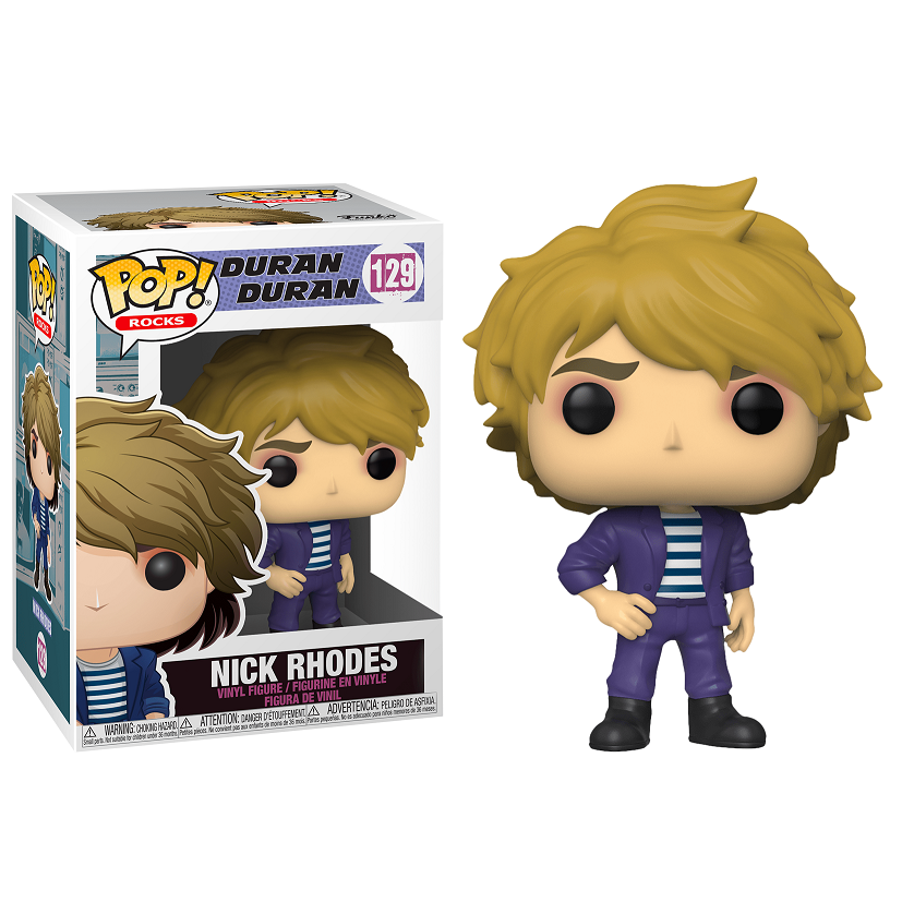 Duran Duran Pop! Vinyl Figure Nick Rhodes [129] - Fugitive Toys