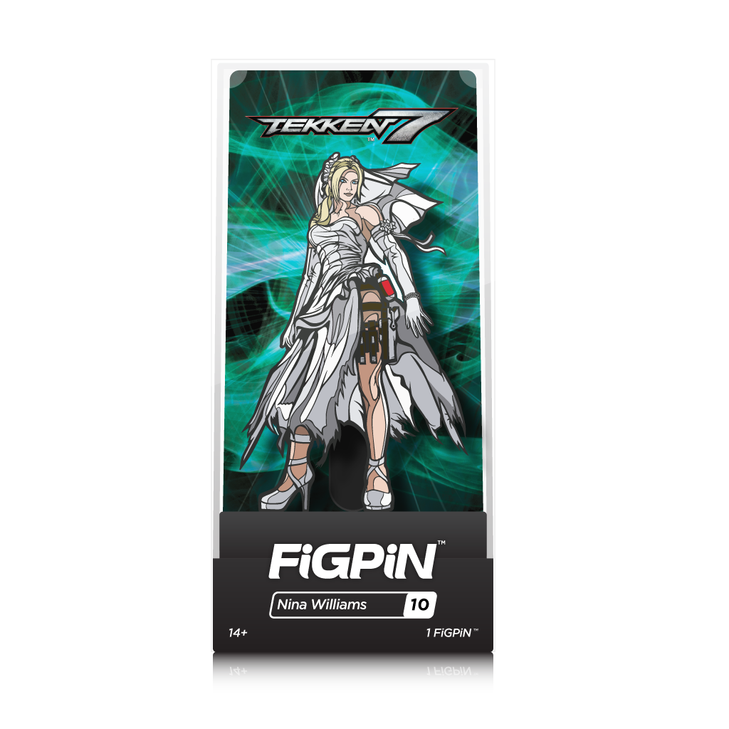 Tekken 7: FiGPiN Enamel Pin Nina Williams [10] - Fugitive Toys