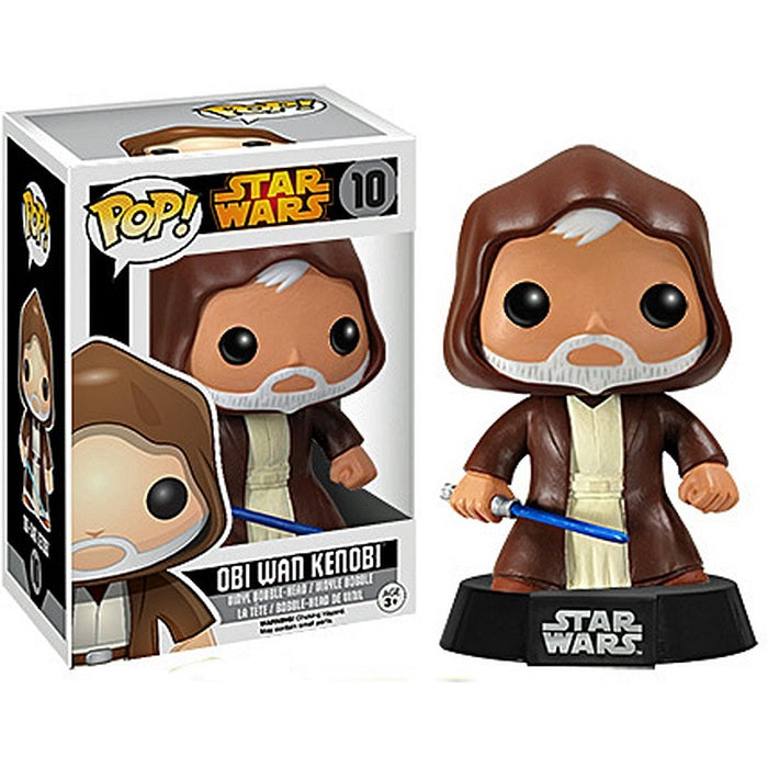 Star Wars Pop! Vinyl Figures Obi Wan Kenobi [Black Box] [10] - Fugitive Toys