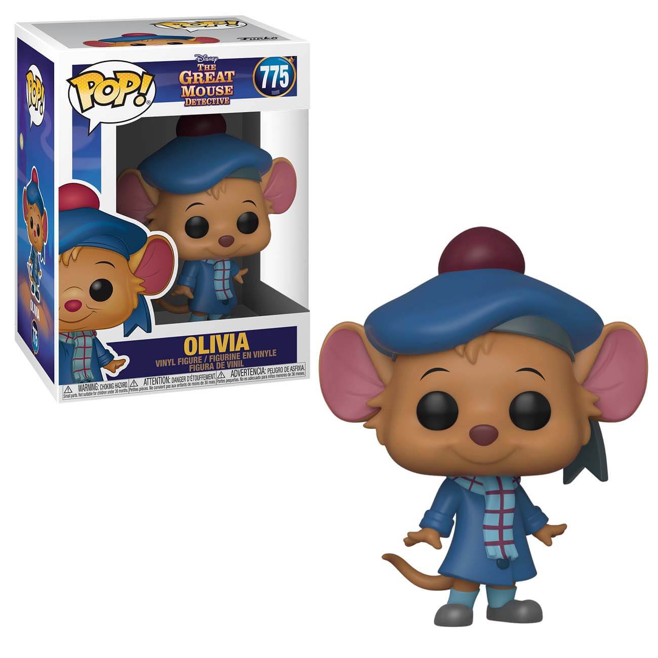 Disney Pop! Vinyl Great Mouse Detective Olivia [775] - Fugitive Toys