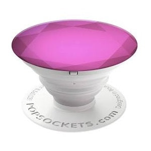 PopSockets Premium: Fuschia Metallic Diamond - Fugitive Toys