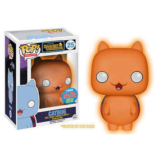 Cartoon Hangover Bravest Warriors Pop! Vinyl Figure Orange Glow Catbug [NYCC 2015 Exclusive] - Fugitive Toys