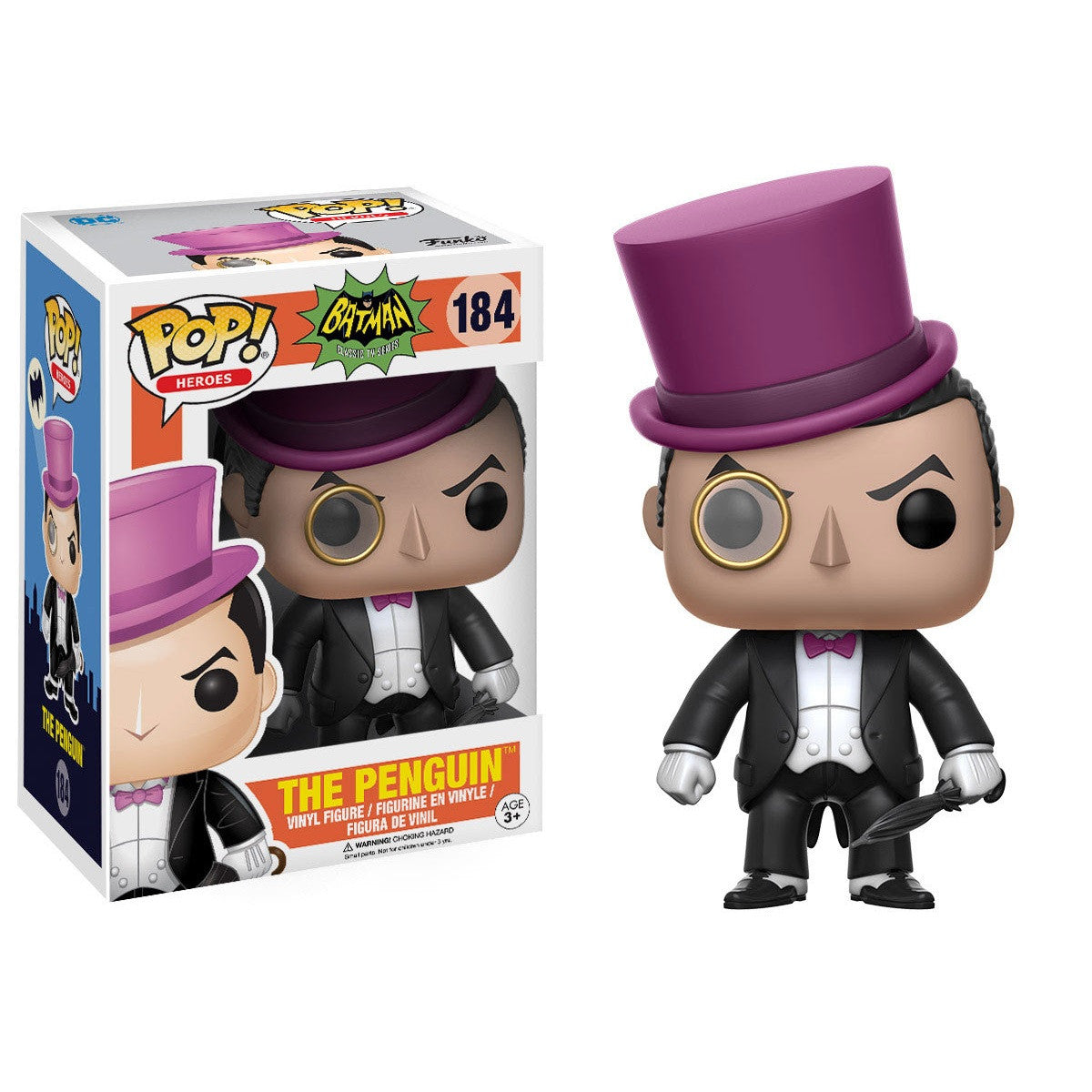 1960's Classic Batman Pop! Vinyl Figure The Penguin 1966 - Fugitive Toys