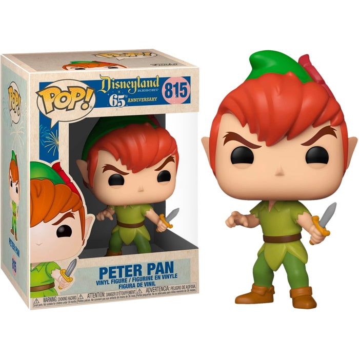 Disneyland 65th Anniversary Pop! Vinyl Figure Peter Pan [815] - Fugitive Toys