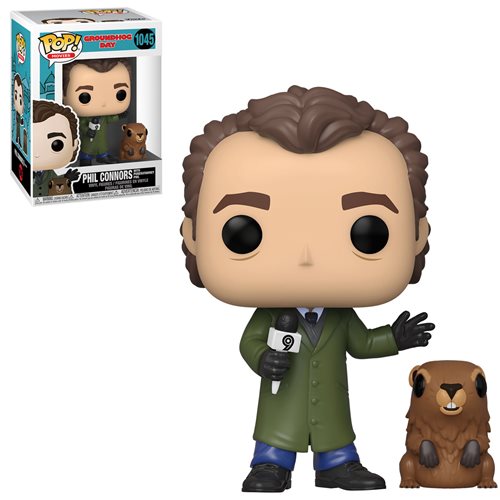 Groundhog Day Pop! Vinyl Figure Phil Collins with Punxsutawney Phil [1045] - Fugitive Toys