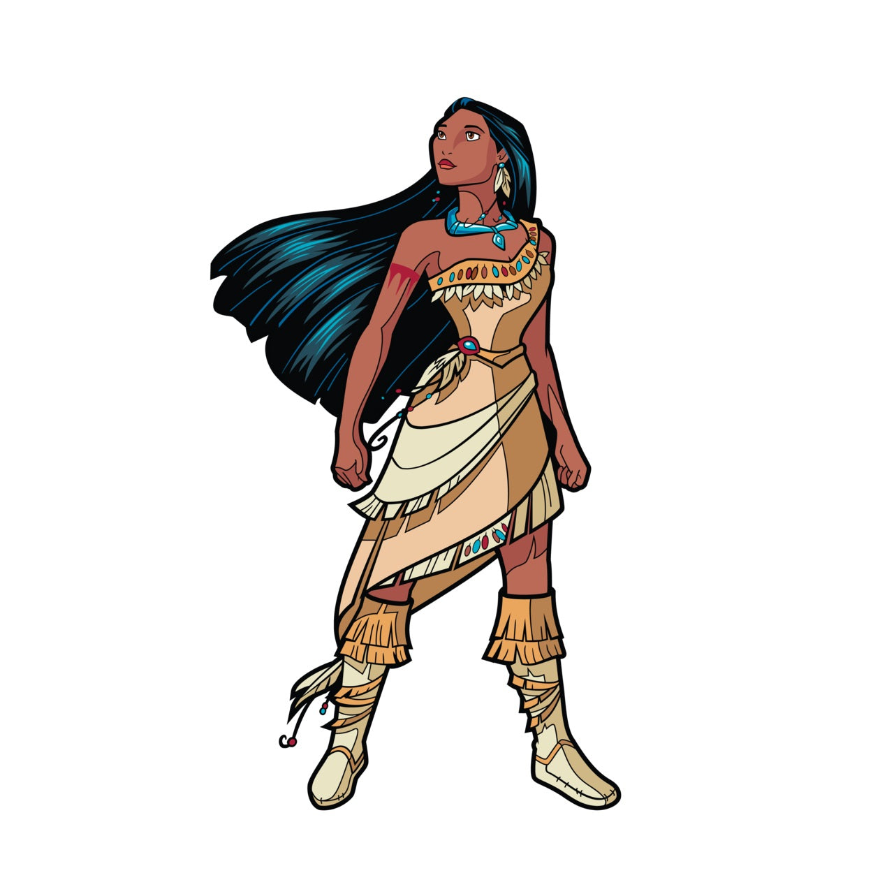 Disney Princess: FiGPiN Enamel Pin Pocahontas [689] - Fugitive Toys