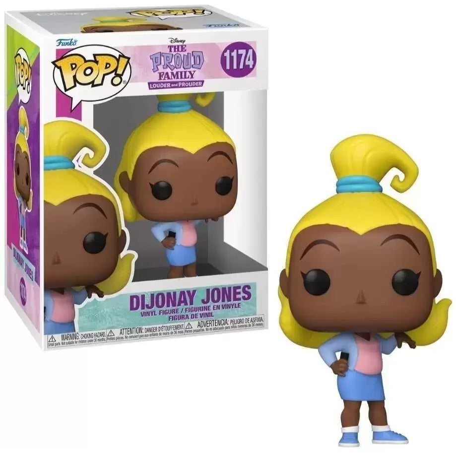 Disney Proud Family Pop! Vinyl Figure Dijonay Jones [1174] - Fugitive Toys