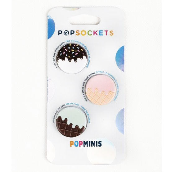 PopSockets Pop Minis Trios: Drippy Ice Creams - Fugitive Toys