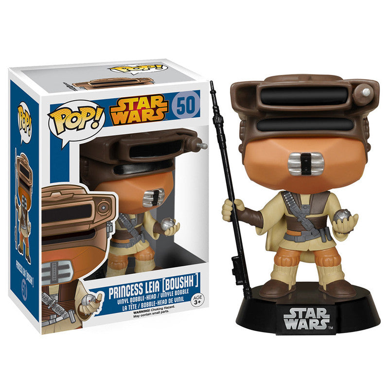 Star Wars Pop! Vinyl Bobblehead Princess Leia [Boushh] - Fugitive Toys