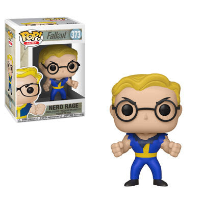 Fallout Pop! Vinyl Figure Vault Boy Nerd Rage [373] - Fugitive Toys
