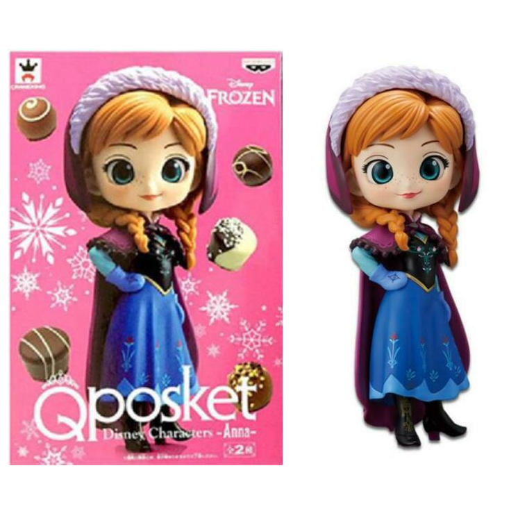 Disney Q Posket Anna (Blue Dress) - Fugitive Toys