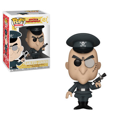 Rocky & Bullwinkle Pop! Vinyl Figure Fearless Leader [451] - Fugitive Toys