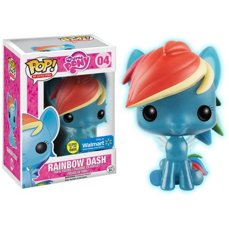 My Little Pony Pop! Vinyl Figures Glow in the Dark Rainbow Dash [4] - Fugitive Toys