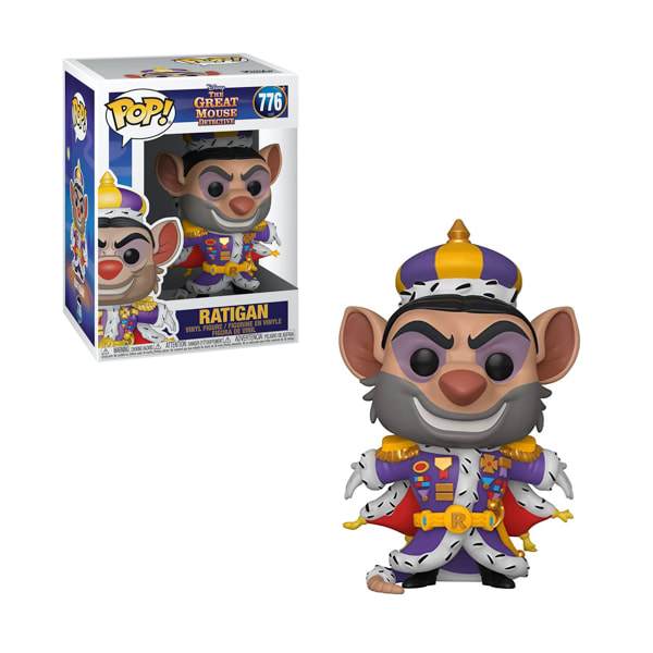 Disney Pop! Vinyl Great Mouse Detective Ratigan [776] - Fugitive Toys