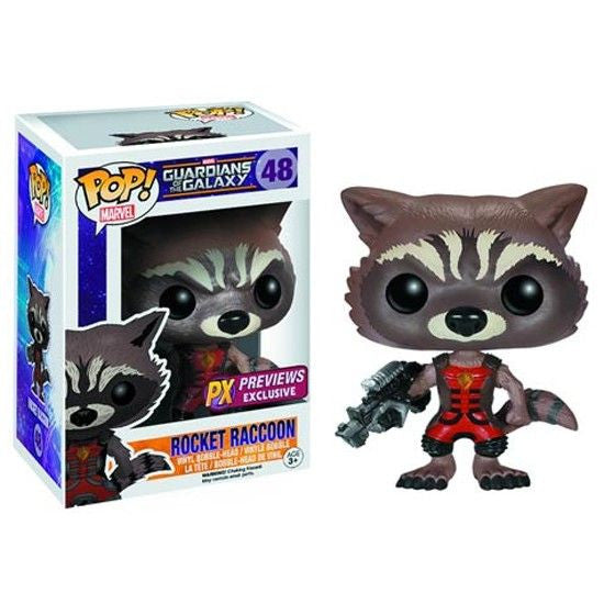 Marvel Guardians of the Galaxy Pop! Vinyl Bobblehead Ravagers Rocket Raccoon [Previews Exclusive] - Fugitive Toys