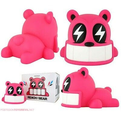 Kidrobot x Reach Bear Pink 6" Vinyl Figure - Fugitive Toys